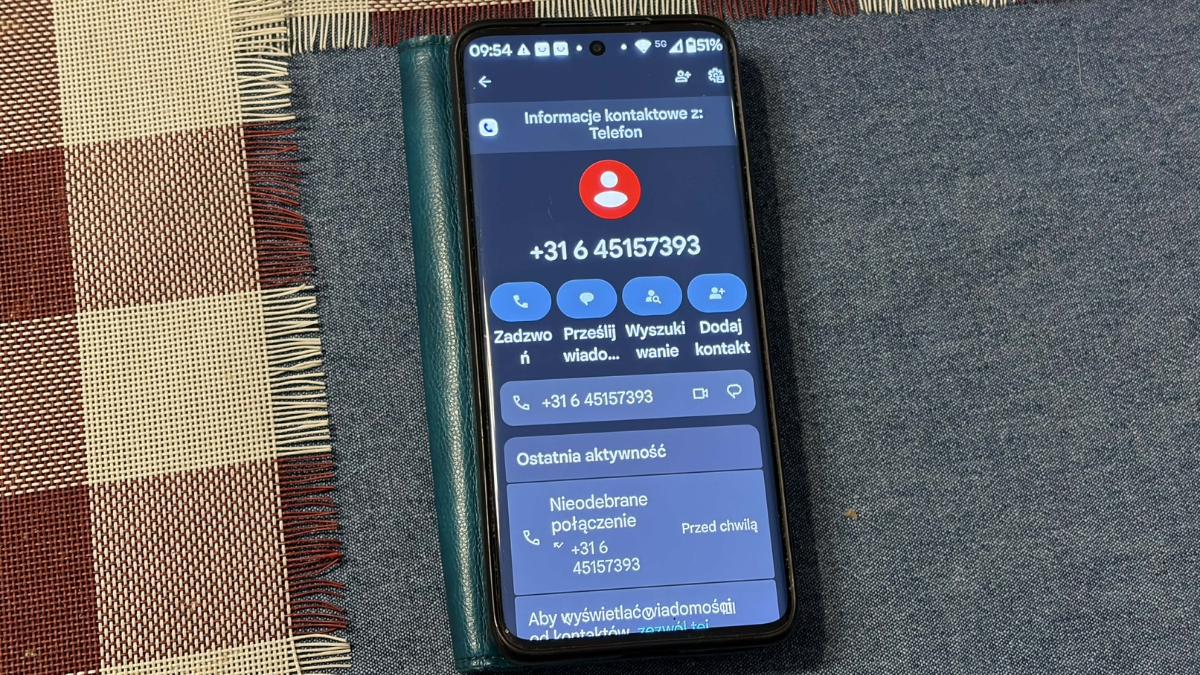 Zadzwonił do mnie numer +31 645157393. Nie odbieraj go