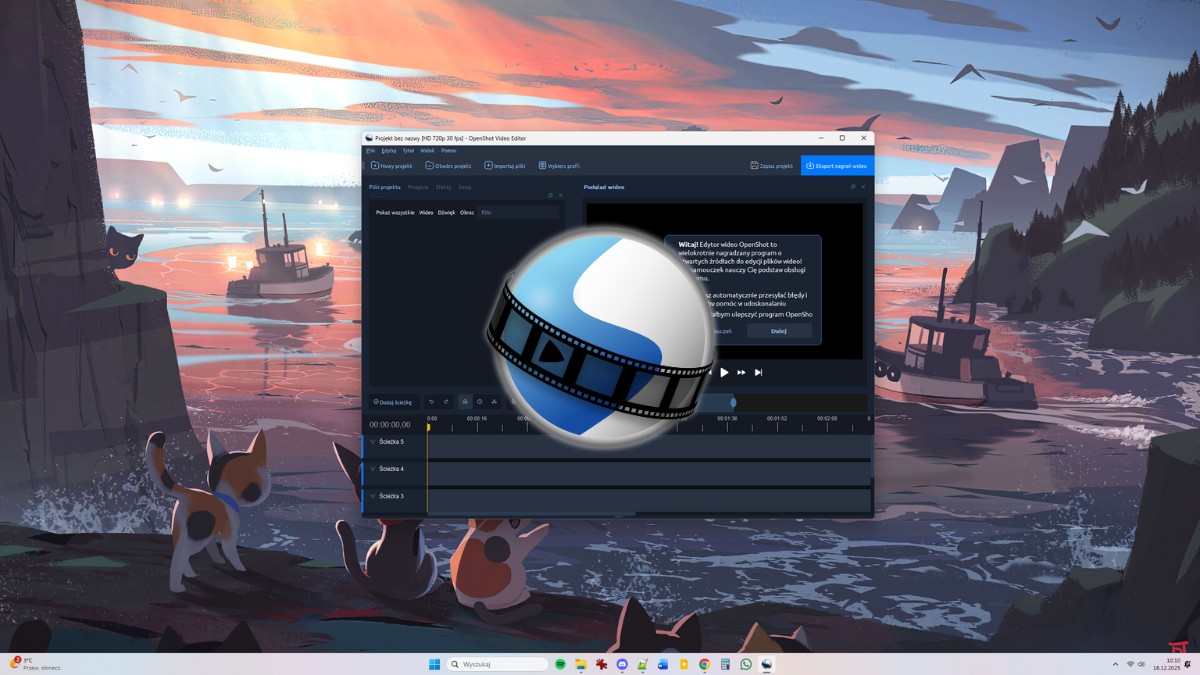 OpenShot 3.4 wreszcie dostępny. Po roku czekania jest niespodzianka