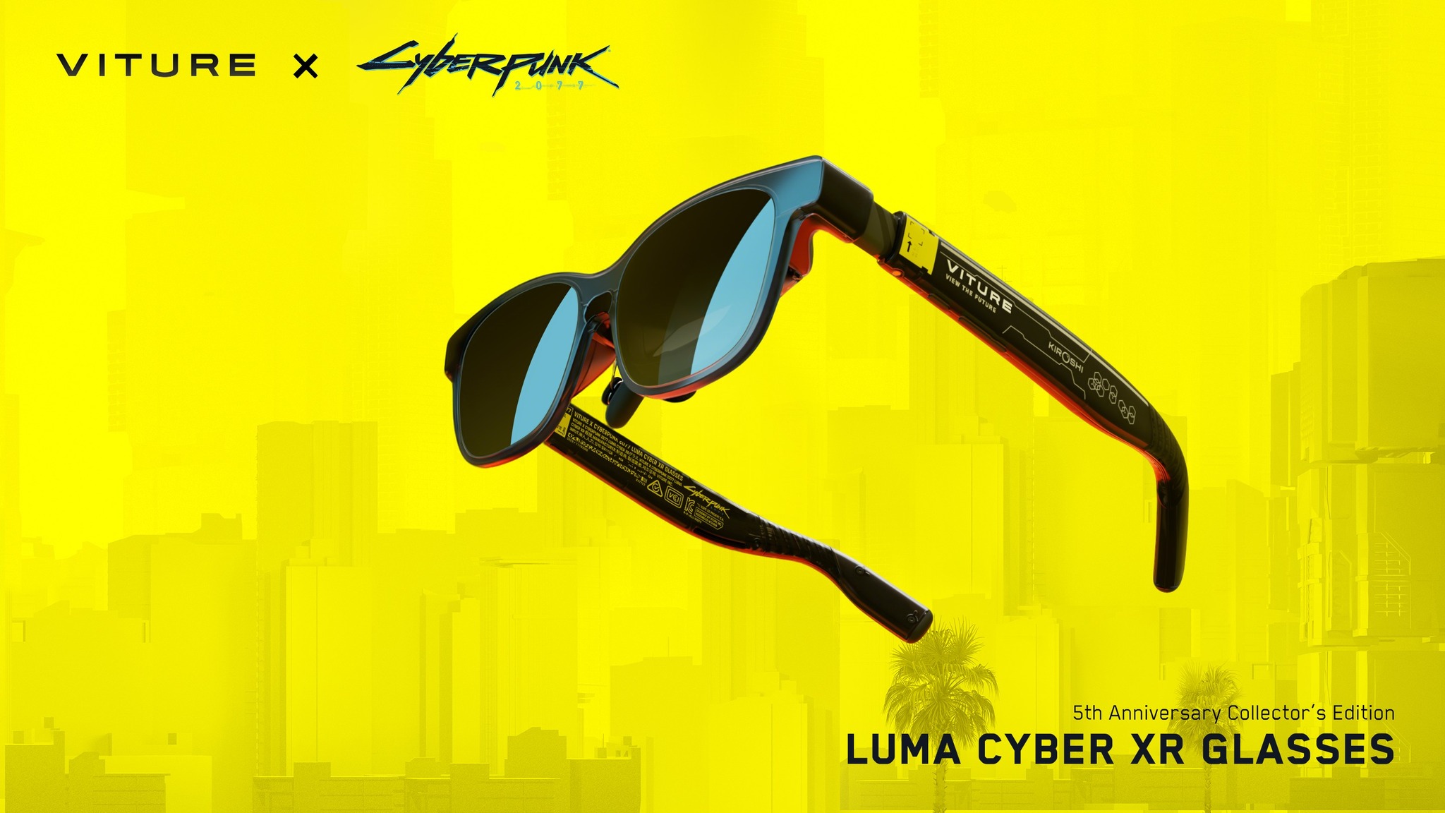 Cyberpunk 2077 w realu: oto limitowane okulary XR od Viture i CD Projekt Red