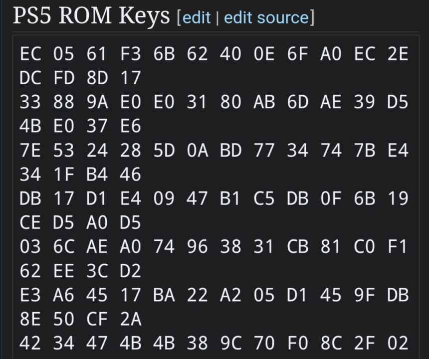 jailbrake klucze PlayStation 5