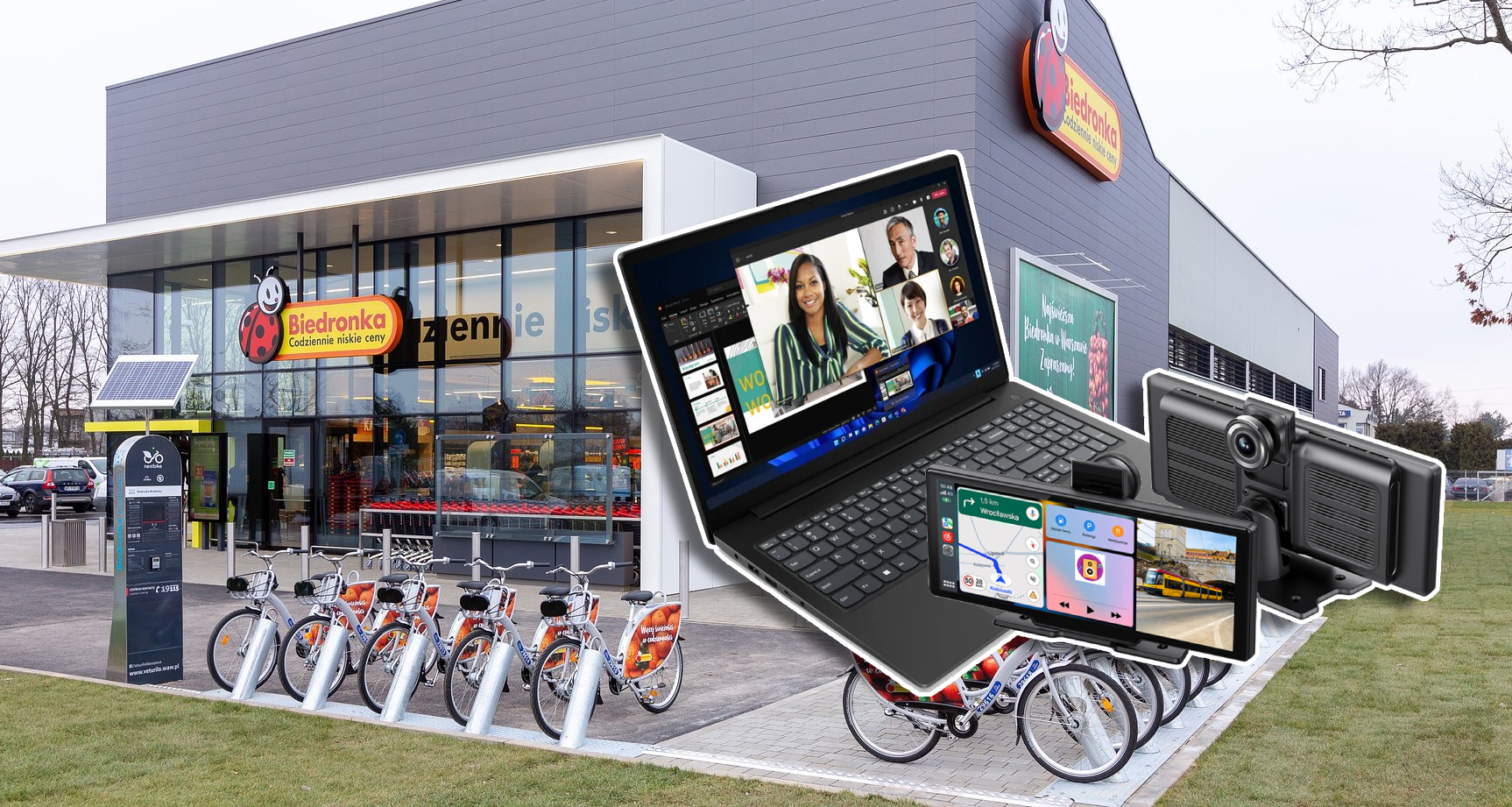 Biedronka z wyprzedażą elektroniki na ferie 2026. Tablety i laptopy tańsze do 50%