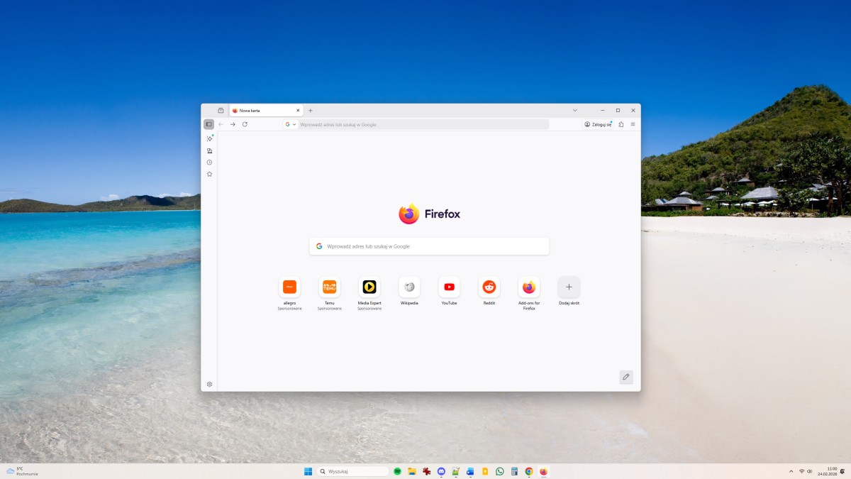 Firefox 148 już jest. Ma specjalny wyłącznik AI