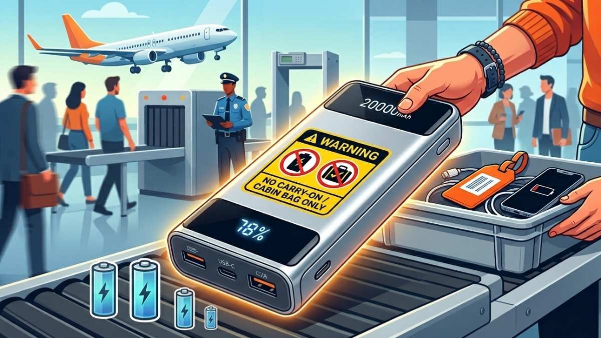 Linie lotnicze zaostrzają przepisy dotyczące powerbanków. Jedna rzecz całkowicie zakazana