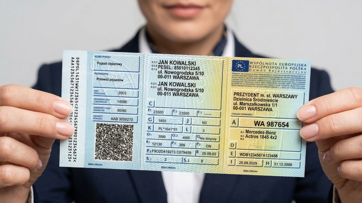 Koniec z papierowym dowodem rejestracyjnym. Zastąpi go kod QR w telefonie