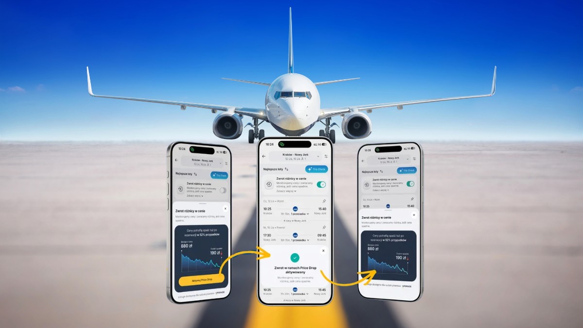 Przepłaciłeś za bilet na samolot? W tej apce odzyskasz różnicę