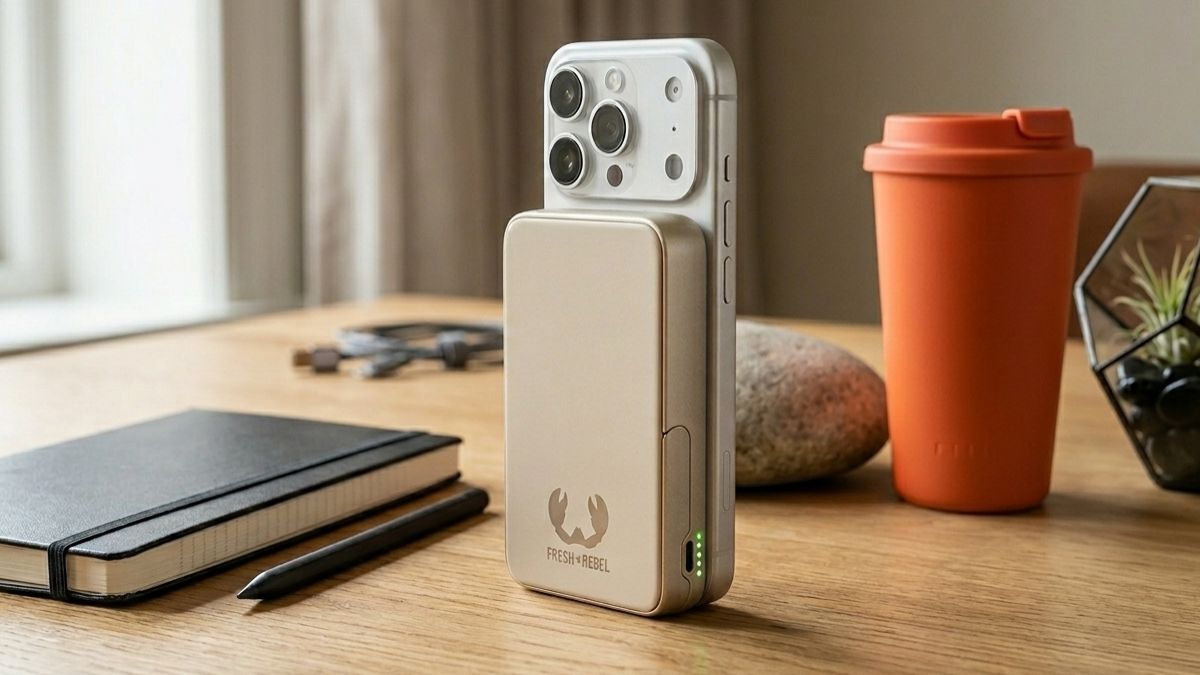 Nowy powerbank od Fresh ‘n Rebel. Pojemny, magnetyczny i kolorowy