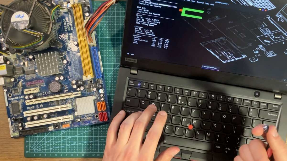 Da się uruchomić komputer bez pamięci RAM, ale po co?