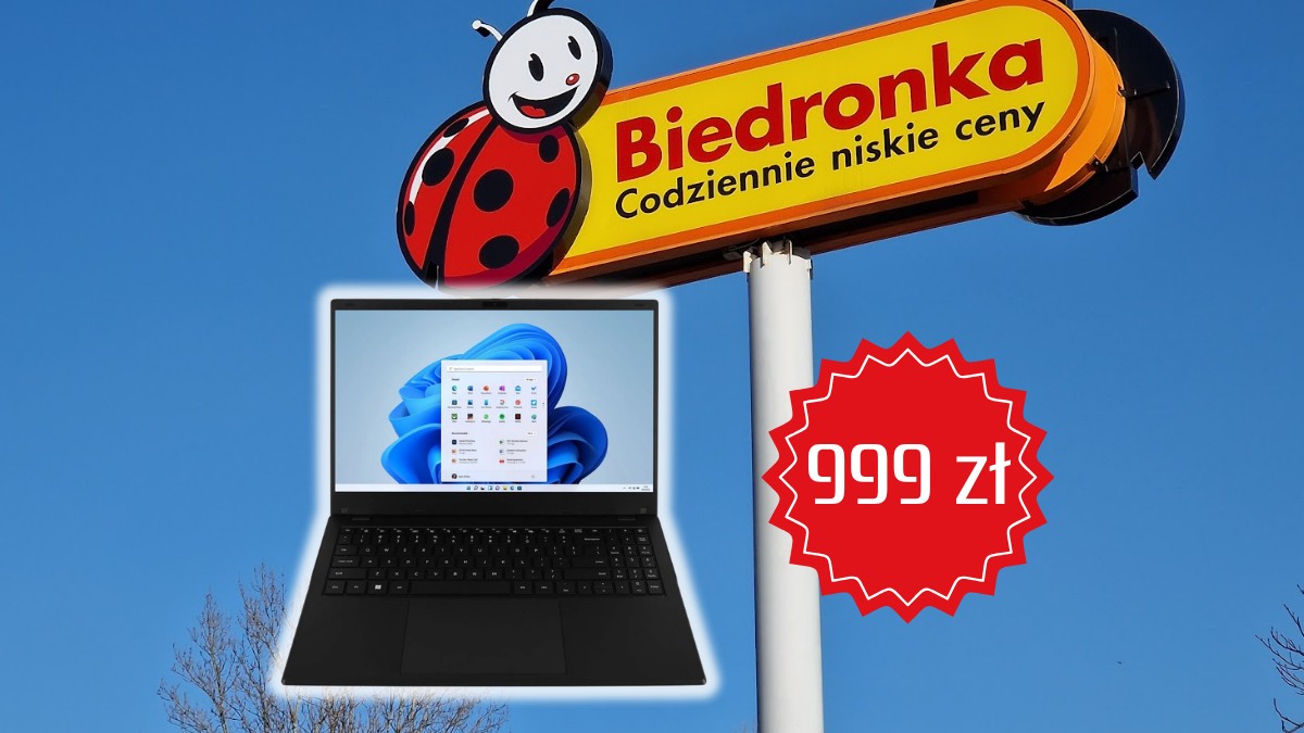 Laptop z Biedronki za 999 zł. Sprawdziłem, czy to okazja czy pułapka