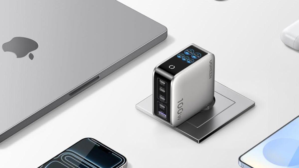 Ładowarka przyszłości? Pięć portów, inteligentny ekran i kompaktowy design