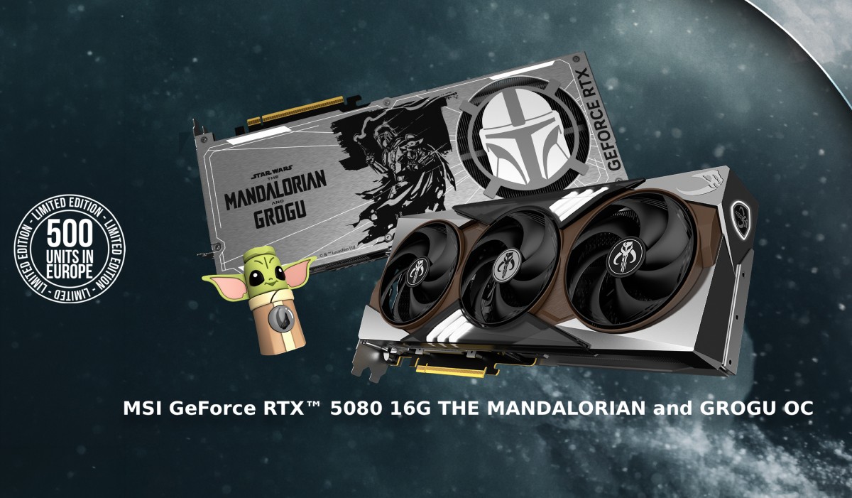 RTX 5080 jak z odległej galaktyki. MSI wypuszcza tylko 500 takich kart