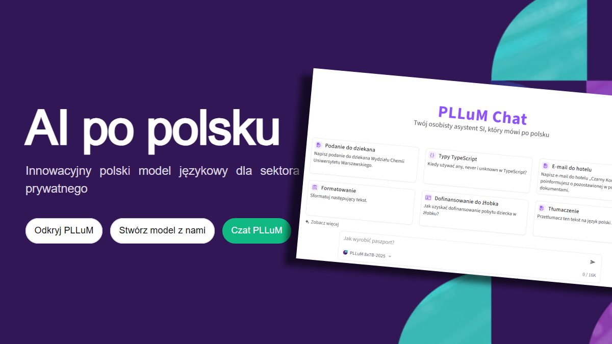 Płacisz za dostęp do AI, a Polacy dają to za darmo. Do sieci trafiło 11 nowych modeli