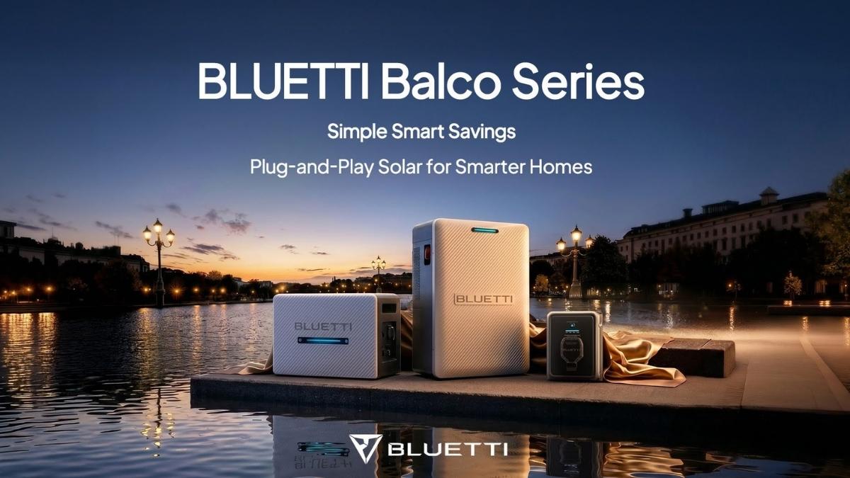 Inteligentna energia na balkonie. BLUETTI prezentuje serię Balco