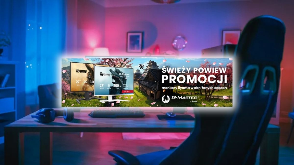 Monitory iiyama w niskich cenach. Gracze wydadzą 500 zł mniej