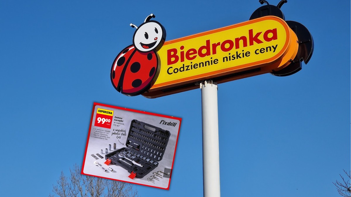 115 elementów za 99 zł. Biedronka sprzedaje walizkę, którą warto mieć w domu
