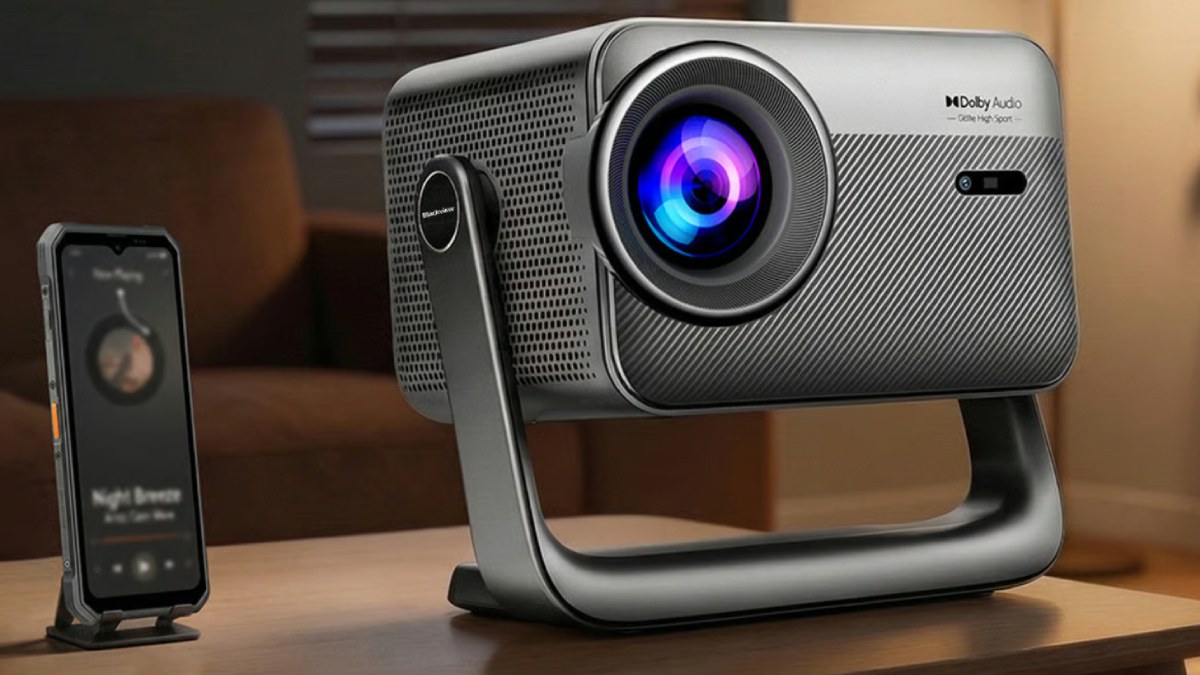 Tani projektor z Netflixem, który sam się kalibruje. Blackview mocno tnie cenę na start