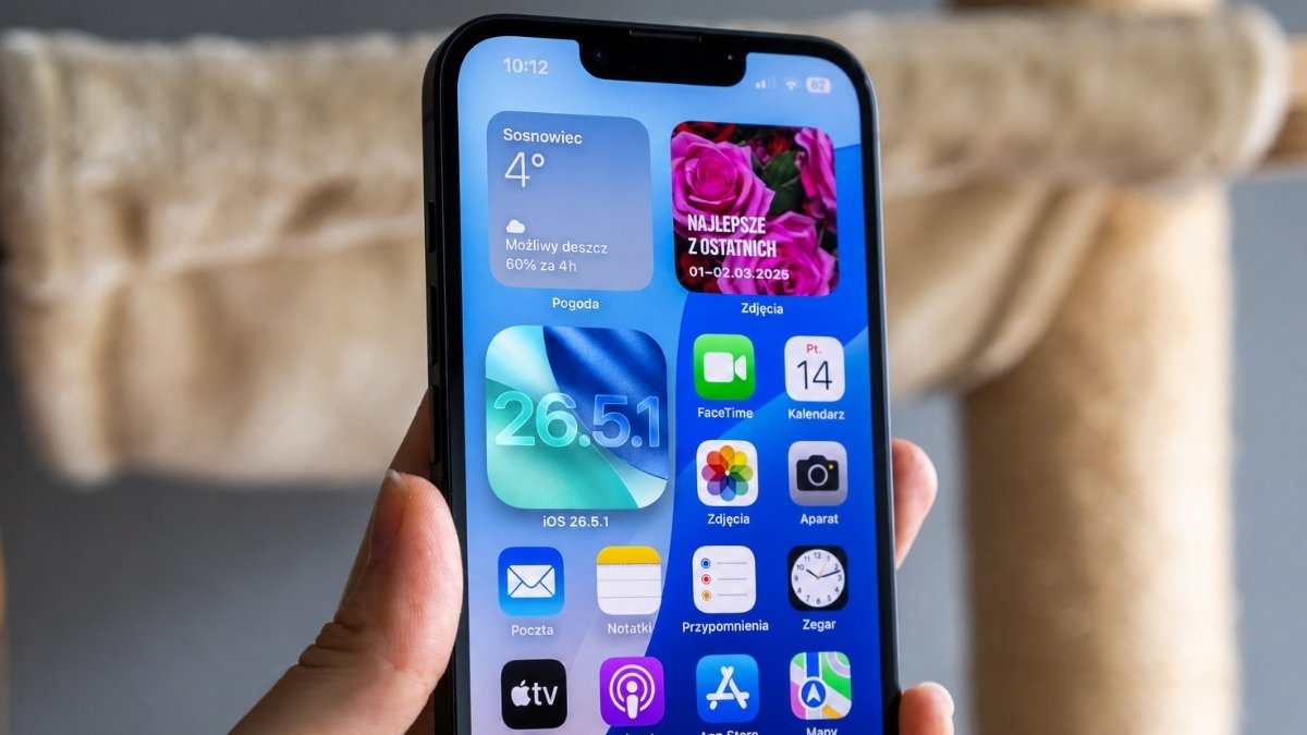 IOS 26.5.1 już do pobrania. Zniknął błąd psujący nowe iPhone’y