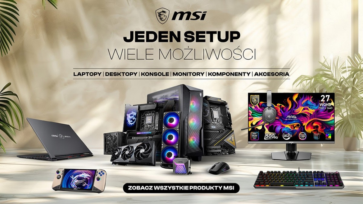 Masz w planach GeForce RTX 50? MSI dorzuca kasę na Steam, ale promocja zaraz znika