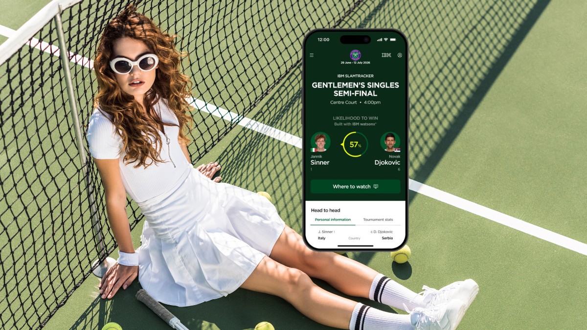 Aplikacja Wimbledon 2026 z AI od IBM. Ma tłumaczyć mecze lepiej niż suche statystyki