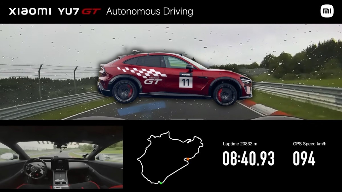 Xiaomi YU7 GT przejechał Nürburgring bez kierowcy. Pewnie szybciej, niż zrobiłbyś to sam [WIDEO]