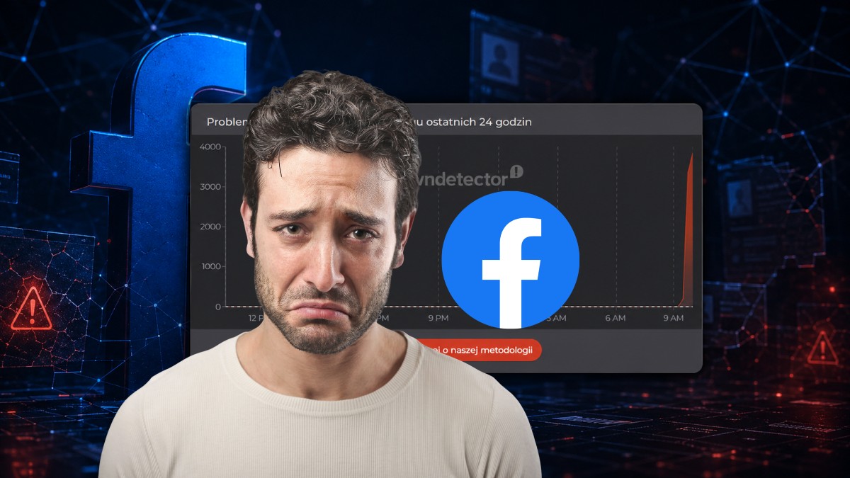 Facebook nie działa. Trwa duża awaria – użytkownicy nie mogą wejść na konta