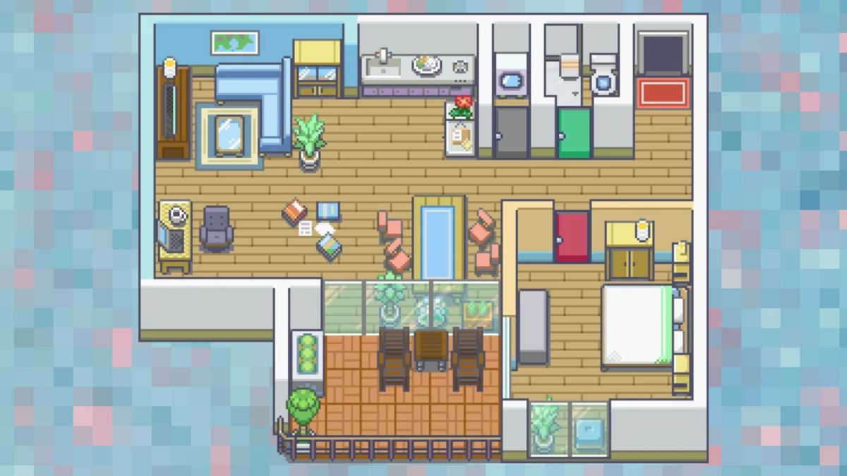 Home Assistant w wersji Pokémon. Klikasz w pixele i sterujesz domem