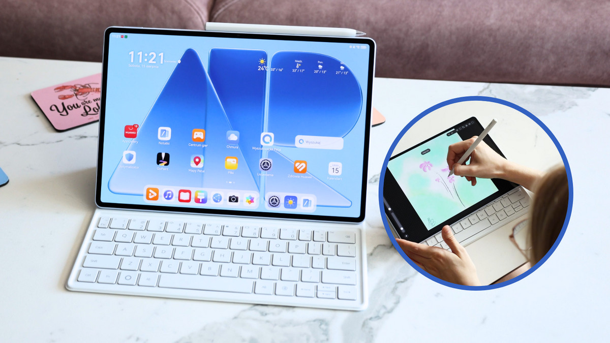 Ten tablet to sprzęt i do relaksu, i do pracy w podróży. Matowy ekran OLED i kompaktowe wymiary robią różnicę
