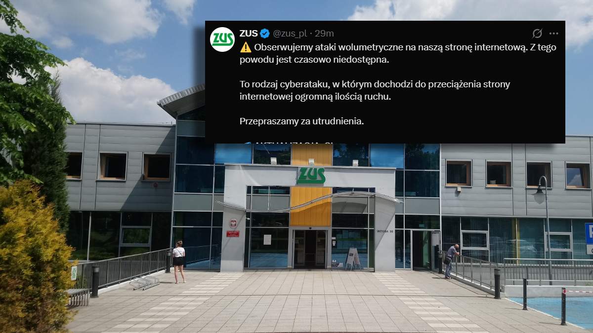 Atak hakerski na ZUS. Strona internetowa i aplikacja przestały działać