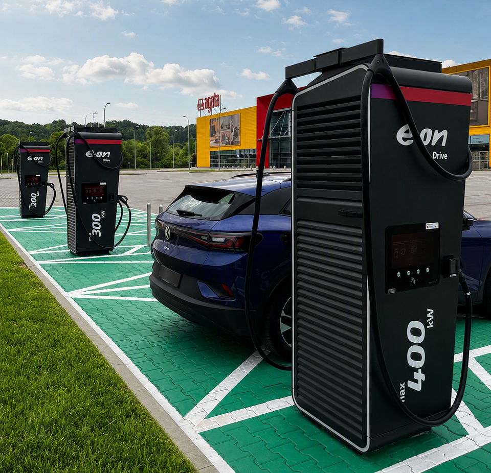 Szybkie ładowanie elektryków. Zrobisz to na parkingach tej sieci sklepów