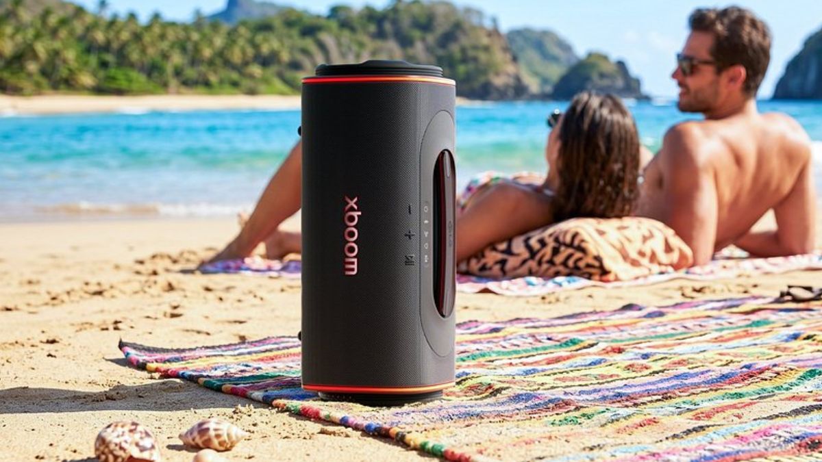 Wakacyjne ognisko lub chill na plaży? LG ma głośnik skrojony pod relaks