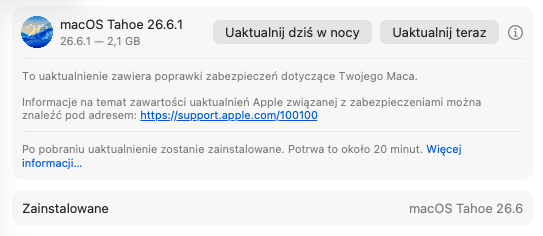Nie zwlekaj z aktualizacją macOS. Apple naprawiło lukę pozwalającą podglądać ekran