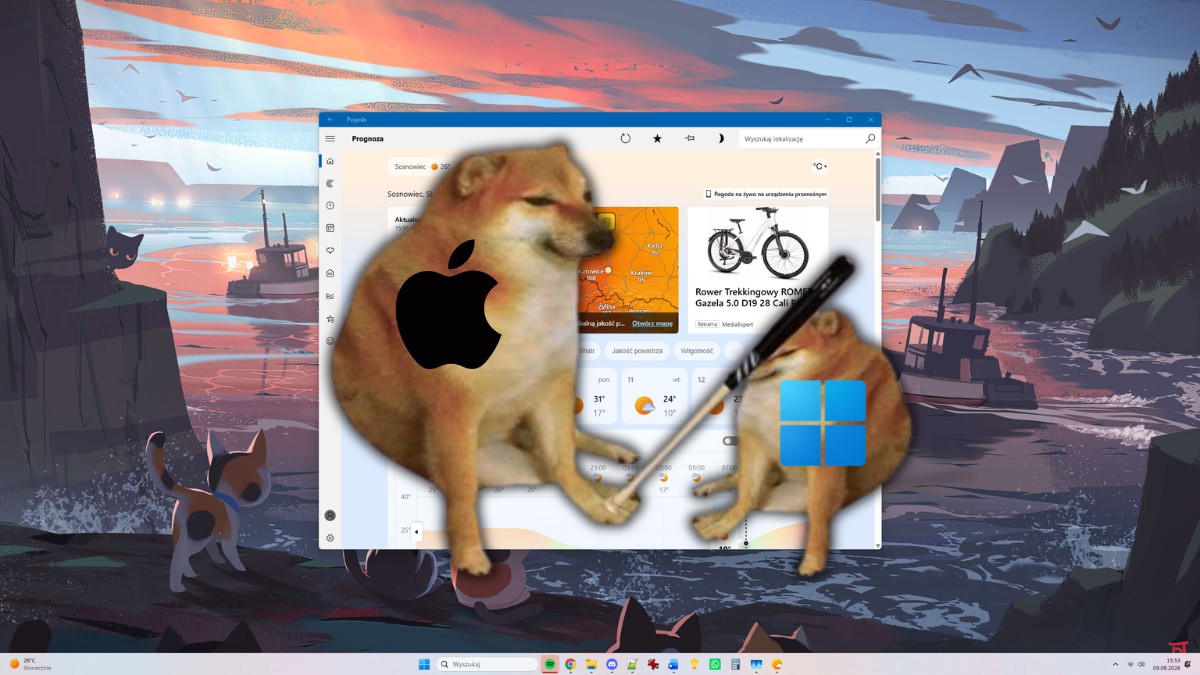 Windows 11 dostał bęcki od macOS. Poszło o zaskakująco prostą aplikację