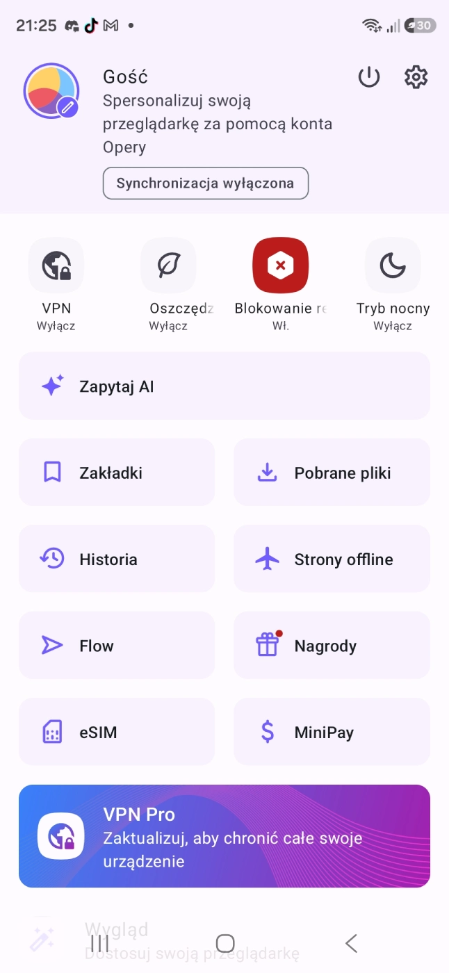 Opera zyskała genialną funkcję. Rozdaje darmowy internet także za granicą