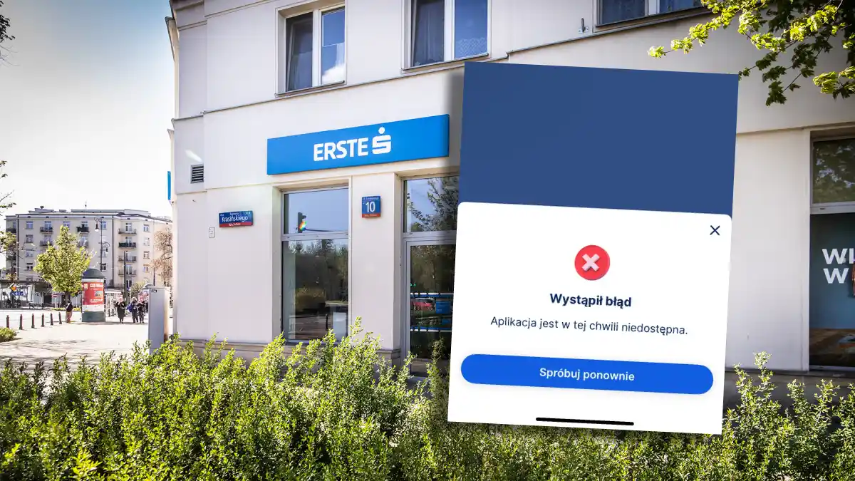 Awaria w Erste Bank. Są problemy z logowaniem i dostępem do aplikacji