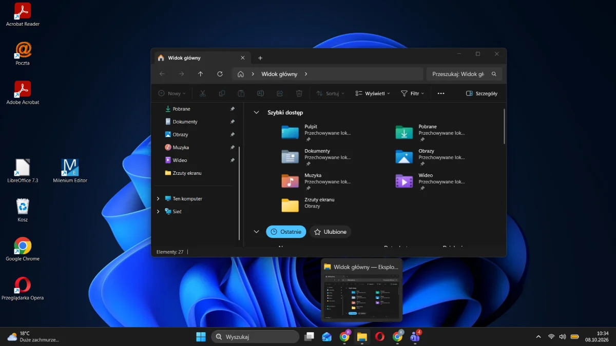 Windows 11 wraca do czasów XP. Microsoft testuje funkcję, której brakowało od lat