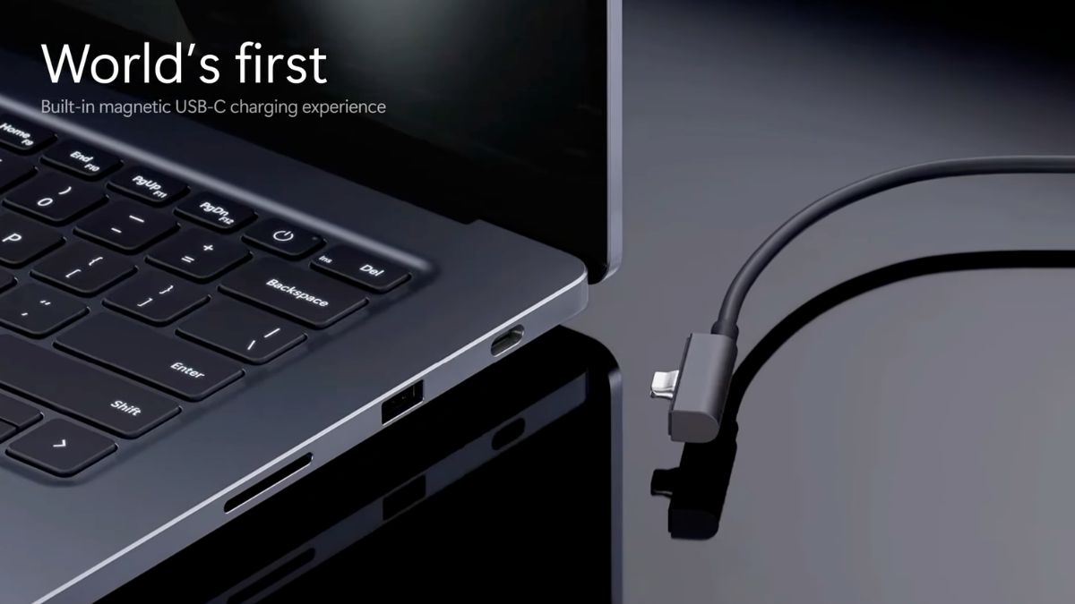 Microsoft wymyśla koło na nowo. Laptop z magnetycznym złączem USB-C