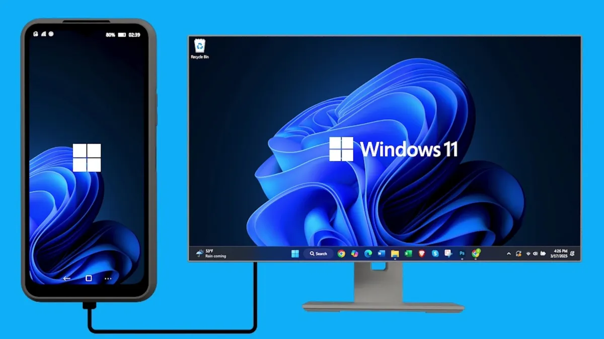 Po co Ci komputer? Ten telefon uruchomi Androida, Windowsa i Linuksa