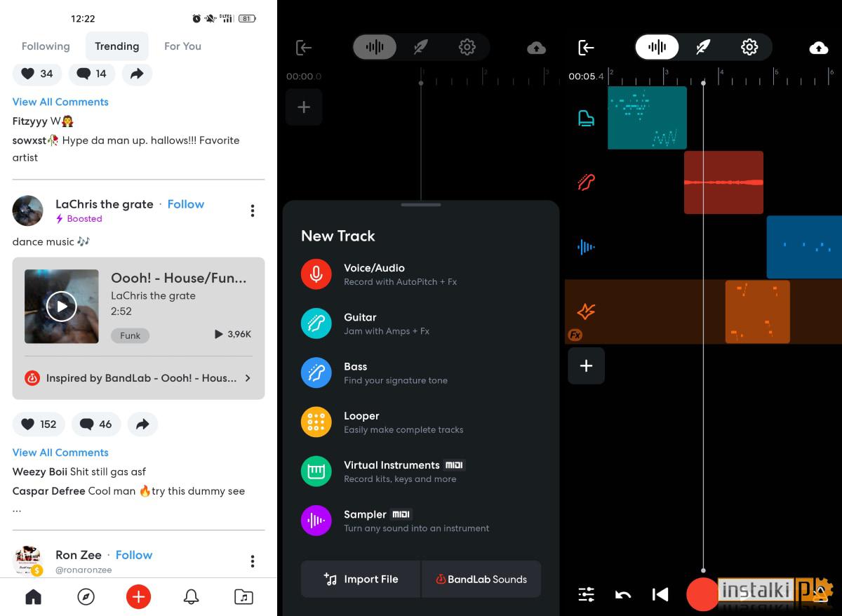 BandLab 10.35.4 - Muzyka i dźwięki - download - instalki.pl