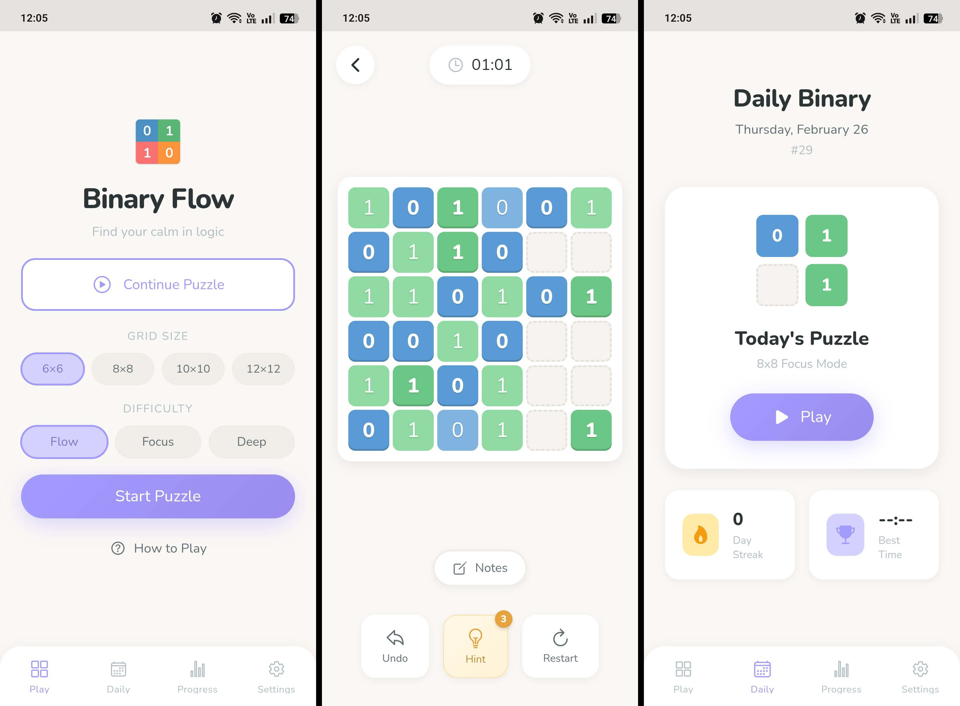 Binary Flow – Brain Puzzles 1.0.3 - Gry - download - instalki.pl