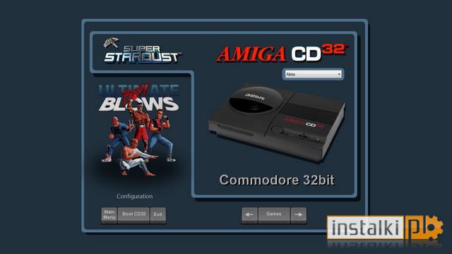 Amiga CD32 Arcade Launcher