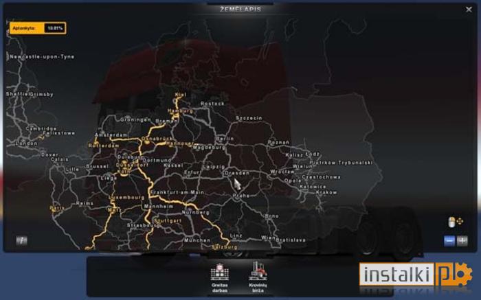 Euro Truck Simulator 2 – Mapa Polski Mod