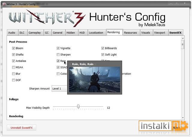 Witcher 3 Hunter’s Config