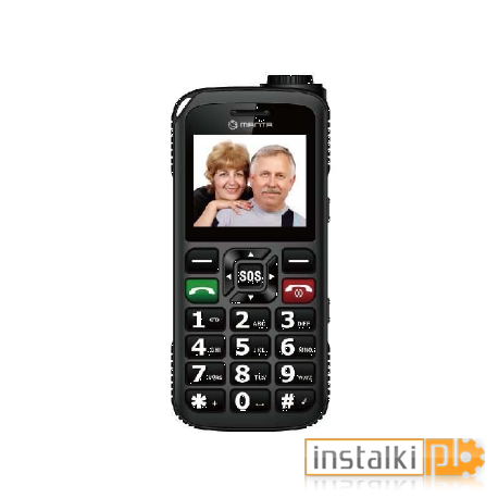 Manta MS1702 Senior Phone Big Light – instrukcja obsługi