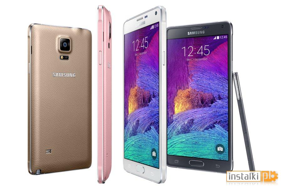 Samsung Galaxy Note 4 (ośmiordzeniowy) – instrukcja obsługi