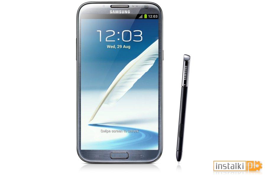 Samsung Galaxy Note 2 – instrukcja obsługi