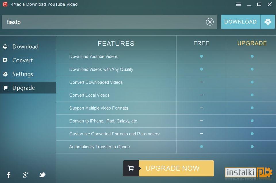Okladka 4Media Download YouTube Video