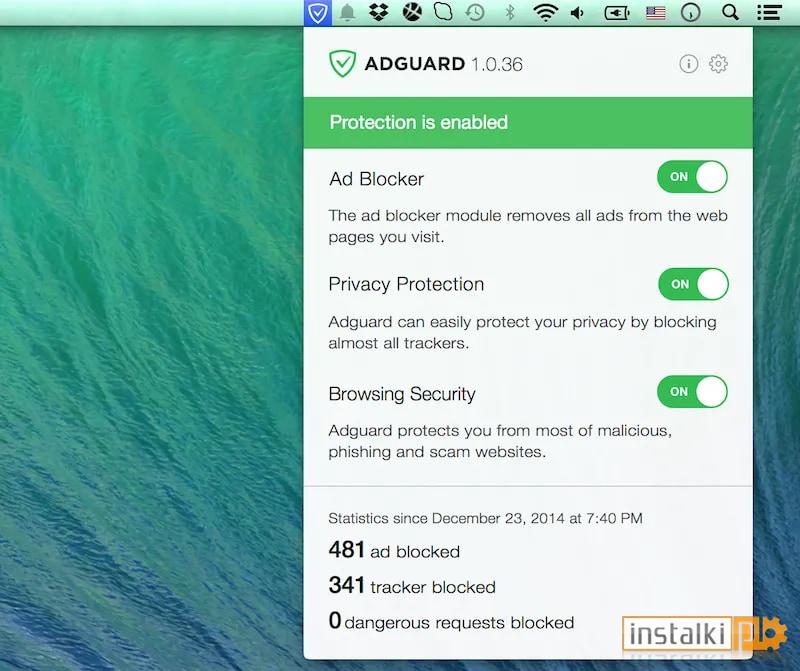 AdGuard dla Mac 2.12 - Mac OS X - download - instalki.pl