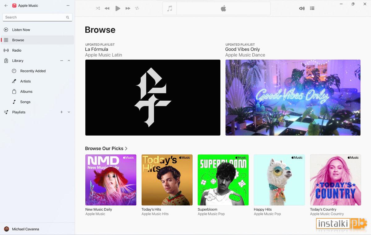 Okladka Apple Music