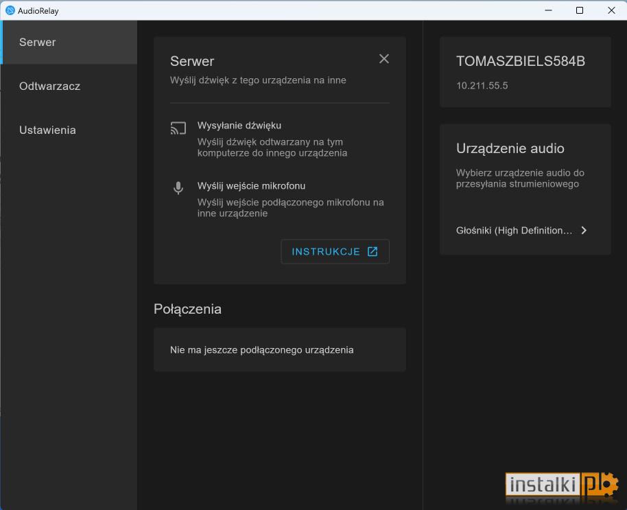 Okladka AudioRelay