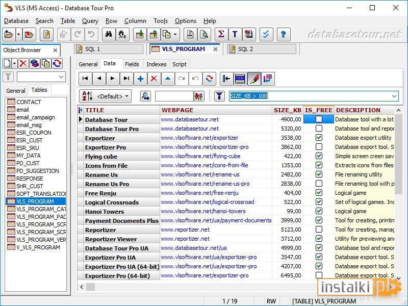 Database Tour