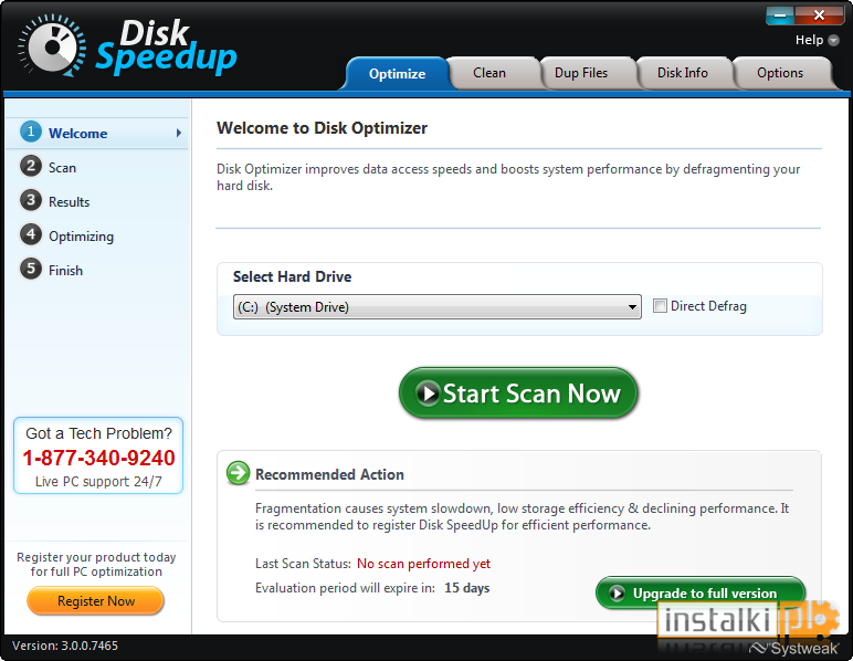 Okladka Disk Speedup